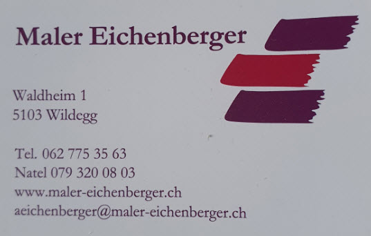 Maler Eichenberger